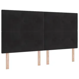 wezglowie-led-z-paskami-led-czarny-180-cm-aksamit