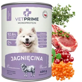vetprime-monoprotein-jagniecina-karma-mokra-dla-psow-doroslych-400g