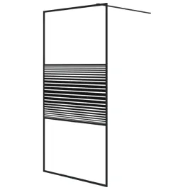 scianka-prysznicowa-czarna-100x195-cm-przejrzyste-szklo-esg