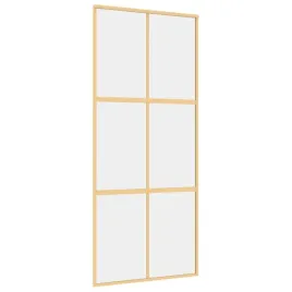 drzwi-przesuwne-zlote-90x205-cm-przezroczyste-szklo-esg