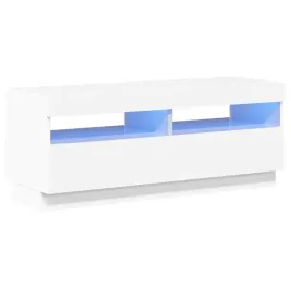 szafka-tv-z-oswietleniem-led-biel-z-polyskiem-100x35x40-cm