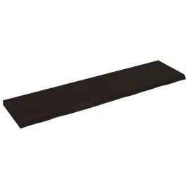 polka-ciemnoszara-200x50x6-cm-wykonczone-lite-drewno-debowe