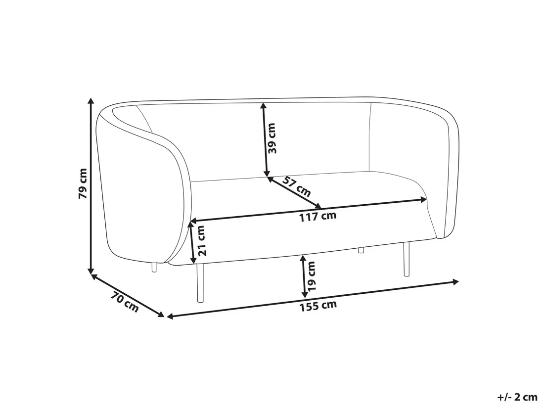 sofa-dla-2-osob-loen-boucle-bialy-stan-nowy