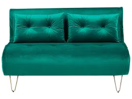 sofa-rozkladana-dla-2-osob-vestfold-welur-ciemnozielony