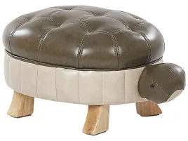 pufa-zwierzak-turtle-ekoskora-ciemnozielony-zolw