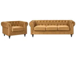 komplet-wypoczynkowy-dla-4-osob-chesterfield-welur-zloty
