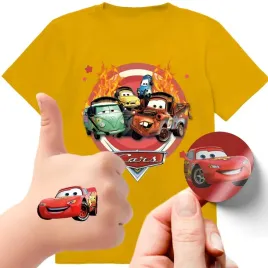 zestaw-3w1-koszulka-dla-dzieci-tatuaze-naklejki-cars-auta-zygzak-164-jakosc