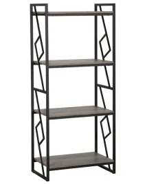 regal-na-ksiazki-4-polki-forres-143-cm-brazowy-czarny