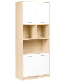 regal-4-drzwiowy-zehna-jasny-braz-bialy
