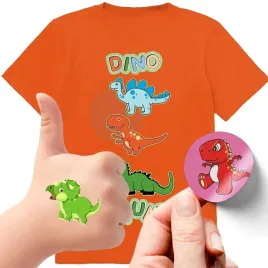 zestaw-3w1-koszulka-dla-dzieci-tatuaze-naklejki-dinozaury-140-jakosc