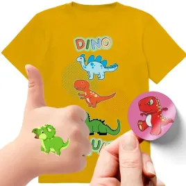 zestaw-3w1-koszulka-dla-dzieci-tatuaze-naklejki-dinozaury-116-jakosc