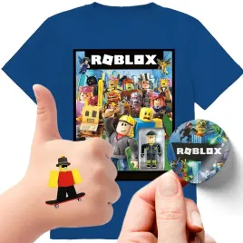 zestaw-3w1-koszulka-dla-dzieci-tatuaze-naklejki-roblox-128-jakosc