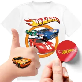 zestaw-3w1-koszulka-dla-dzieci-tatuaze-naklejki-hot-wheels-140-jakosc