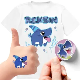 zestaw-3w1-koszulka-dla-dzieci-tatuaze-naklejki-reksin-sharkdog-140-jakosc