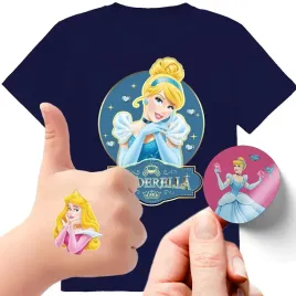 zestaw-3w1-koszulka-dla-dzieci-tatuaze-naklejki-kopciuszek-disney-128