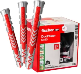 kolki-rozporowe-solidne-mocne-pewne-duopower-6x50-plug-opakowanie-100-sztuk
