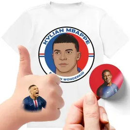 zestaw-3w1-koszulka-dla-dzieci-tatuaze-naklejki-mbappe-140-jakosc