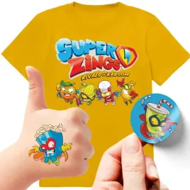 zestaw-3w1-koszulka-dla-dzieci-tatuaze-naklejki-super-zings-140-jakosc