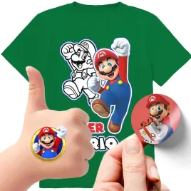 zestaw-3w1-koszulka-dla-dzieci-tatuaze-naklejki-super-mario-bros-116-jakosc