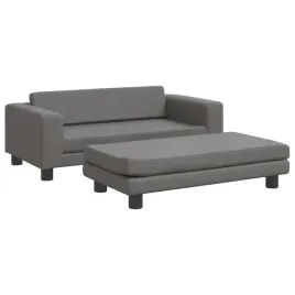 legowisko-dla-psa-z-dostawka-szare-100x50x30-cm
