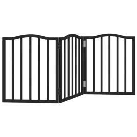 skladana-bramka-dla-psa-3-panele-czarna-150-cm
