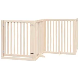 skladana-bramka-dla-psa-z-drzwiami-4-panele-320-cm