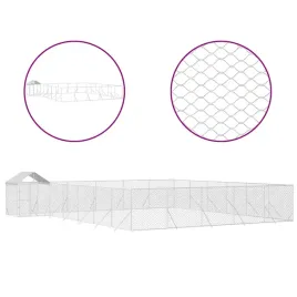 kojec-dla-psa-z-dachem-srebrny12x12x25m-stal-galwanizowana