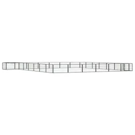 kojec-dla-psa-28-panele-czarny-100x50-cm-stal