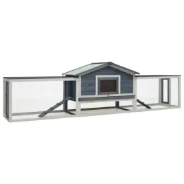 klatka-dla-krolika-szara-310x70x87-cm-drewno-sosny-i-jodly
