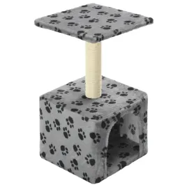drapak-z-sizalowym-slupkiem-55-cm-szary-w-kocie-lapki