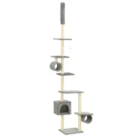 drapak-dla-kota-z-sizalowymi-slupkami-260-cm-szary