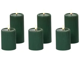 zestaw-6-swiec-led-noisette-10-16-cm-zielony