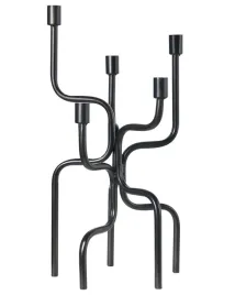 swiecznik-porrtela-metal-50-cm-czarny