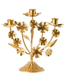 swiecznik-ramada-metal-25-cm-zloty