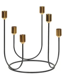 swiecznik-panay-metal-25-cm-czarny