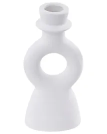 swiecznik-sparta-ceramika-17-cm-zlamana-biel