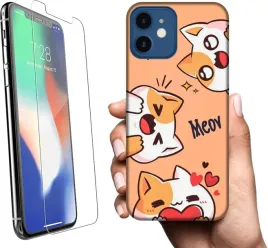 etui-na-apple-iphone-12-mini-telefon-kocie-wzory-koty-szklo