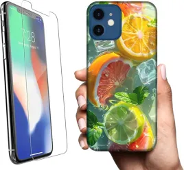 etui-na-apple-iphone-12-mini-telefon-wzory-owoce-szklo