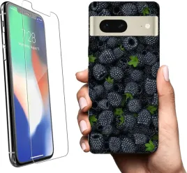 etui-na-google-pixel-7-telefon-wzory-owoce-szklo