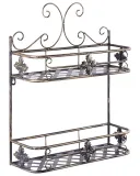 polka-scienna-marayes-metal-czarny
