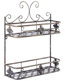 polka-scienna-marayes-metal-czarny