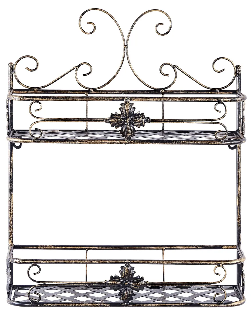polka-scienna-marayes-metal-czarny