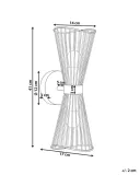 lampa-scienna-parada-metal-czarny-kolor-czarny