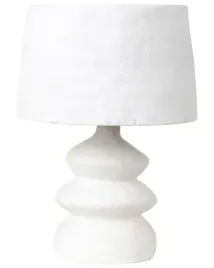 lampa-stolowa-arapey-papier-mache-bialy