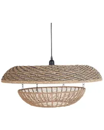 lampa-wiszaca-kidepo-papierowa-plecionka-brazowy