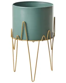 doniczka-na-nozkach-kalandra-metal-29-cm-ciemnozielony