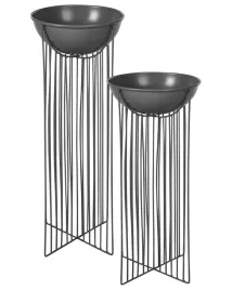 zestaw-2-doniczek-na-nozkach-ficaria-metal-22-cm-czarny