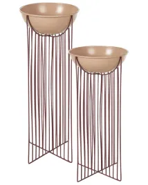 zestaw-2-doniczek-na-nozkach-ficaria-metal-22-cm-rozowy