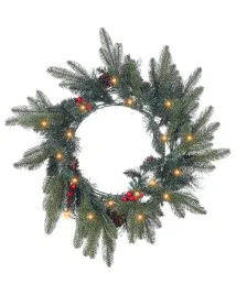 wieniec-swiateczny-led-whitehorn-ciemnozielony-50-cm