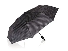 parasol-skladany-52-cm-czarny-kropki